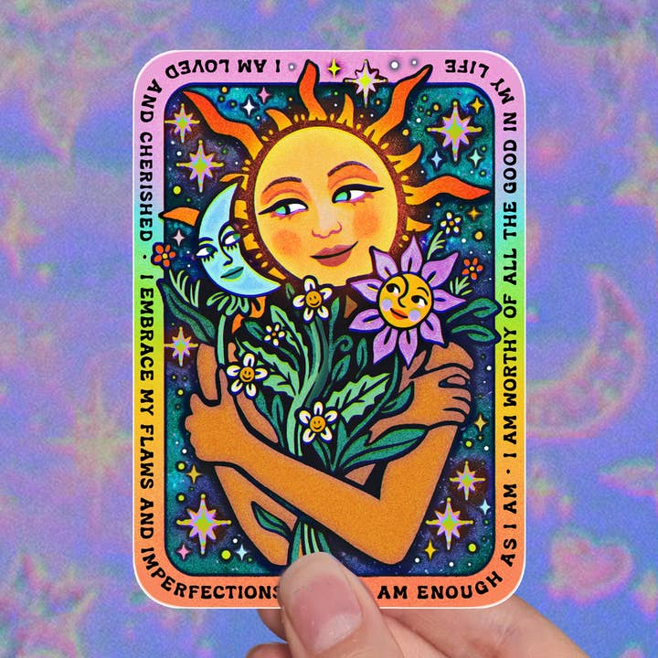 𝐍𝐄𝐖: Embrace - Sticker for wholesale by SeeknRevel
