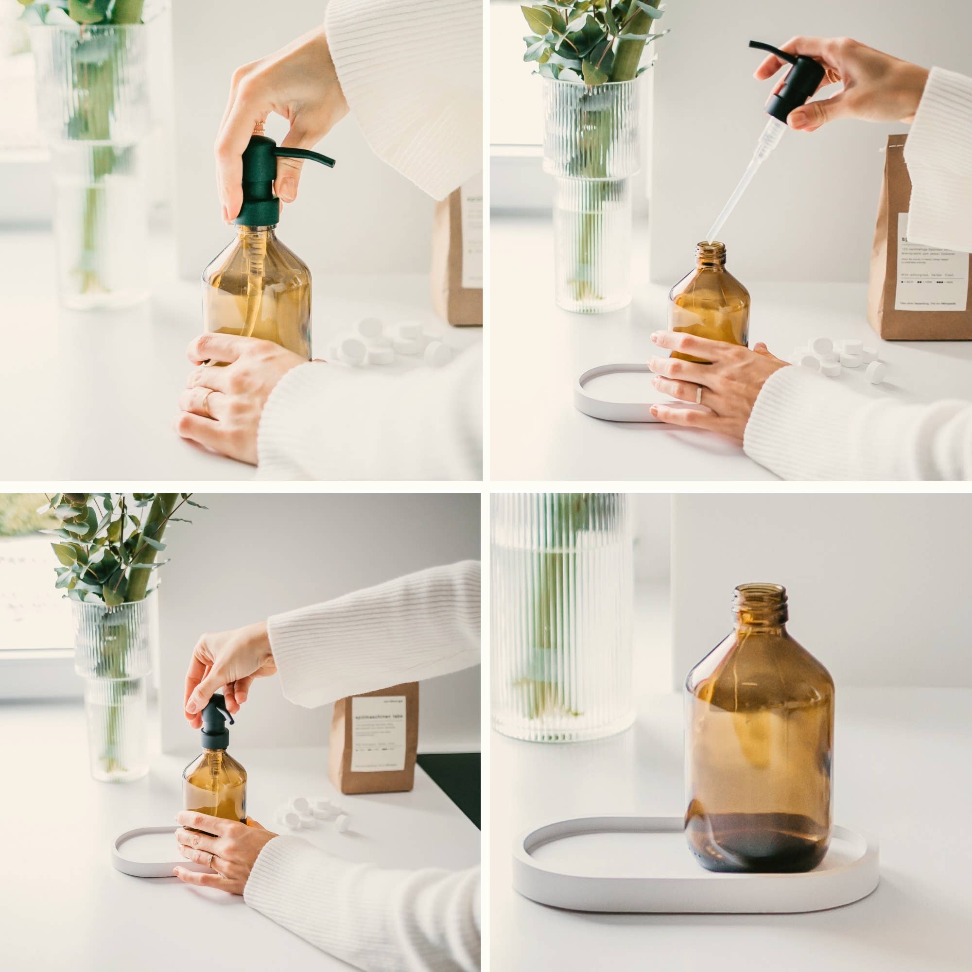 nordesign - Wholesale Soap Dispenser - Soap dispenser (300ml, empty) - With stainless steel attachment2