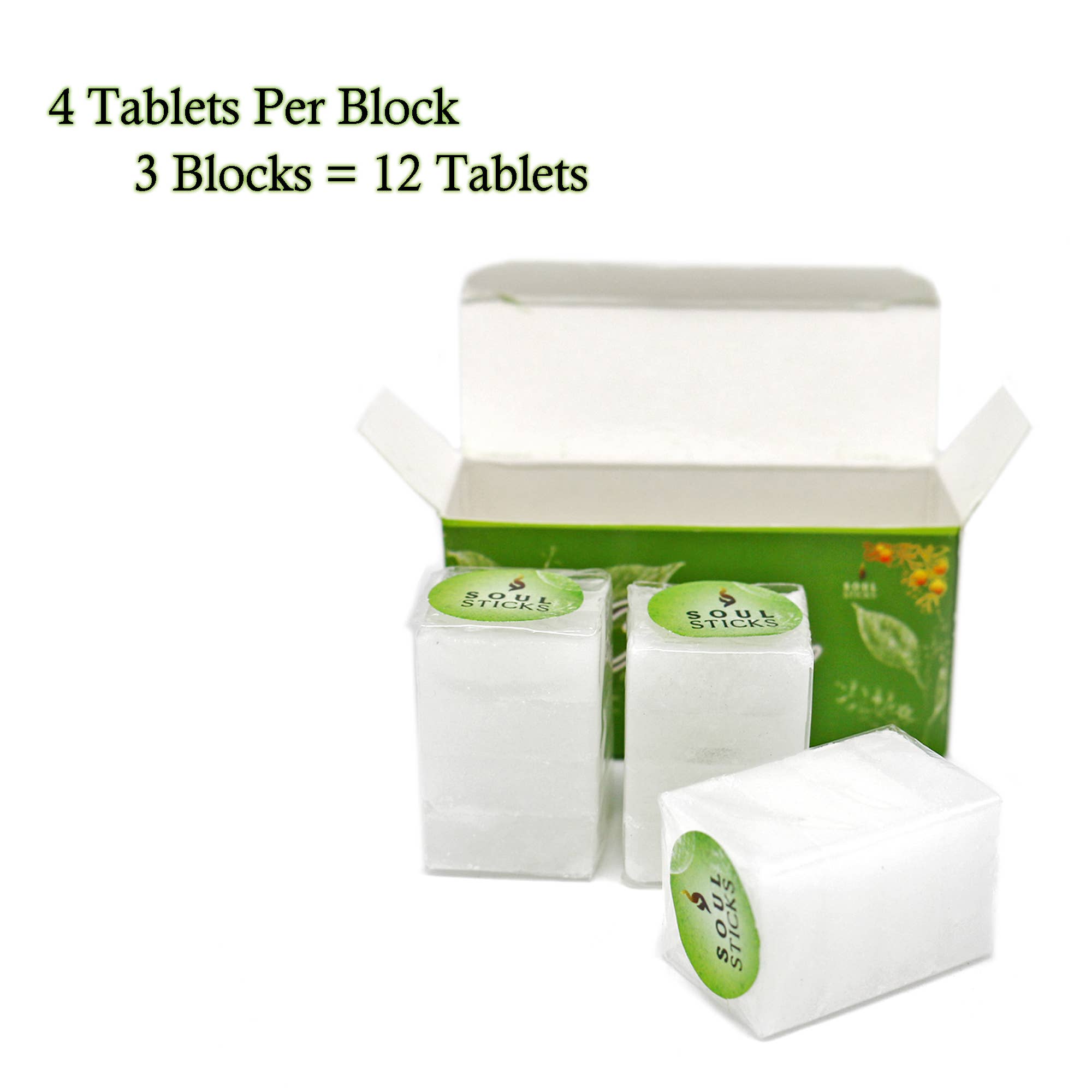 Designs by Deekay Inc. - Wholesale Incense - Soul Sticks - 100% Pure & Natural Camphor Box (56 g.)1