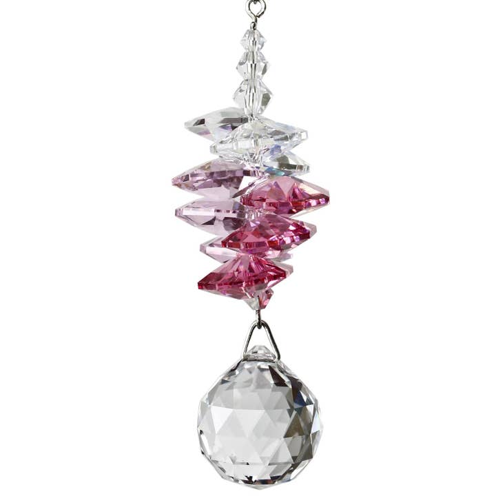 Crystal Sunrise Cascade™ - Pink for wholesale by Woodstock Chimes