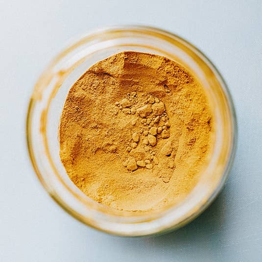 Etiqueta Blanca CHAI Latte de HONGO DORADO | Reishi & Chaga A GRANEL para venta al por mayor de Ayamani Naturals