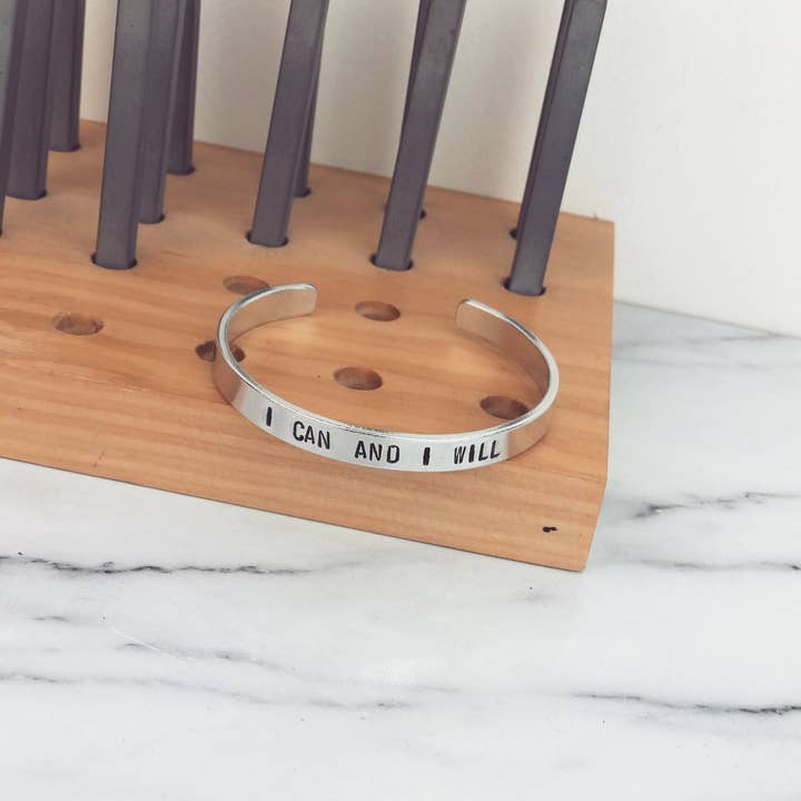 Black Tied – Pulseira de punho por atacado – Pulseira 'I Can And I Will' | Motivação Positiva e Amor-próprio1