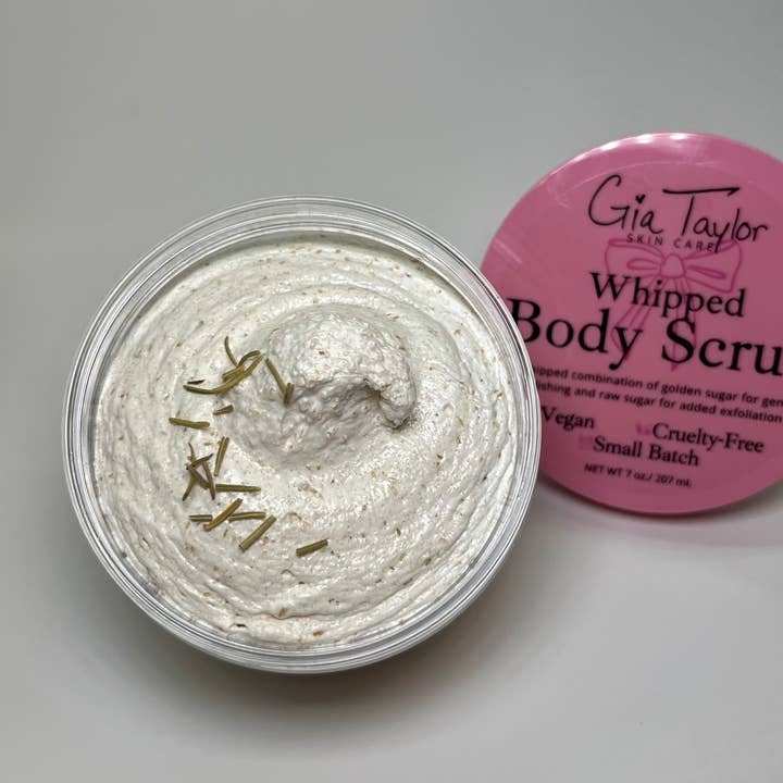 Rosemary Mint Body Scrub for wholesale by Shop Gia Taylor LLC.