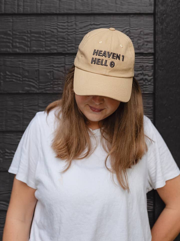 Hat: Heaven 1 Hell 0 for wholesale by Jenessa Wait