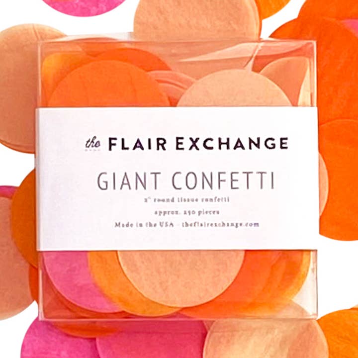Bright Giant Confetti for wholesale by The Flair Exchange