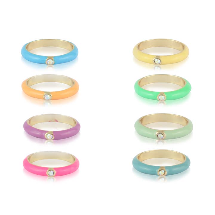 Big Metal London - Wholesale Jewellery set - Daphne Multi Pack of Rings0