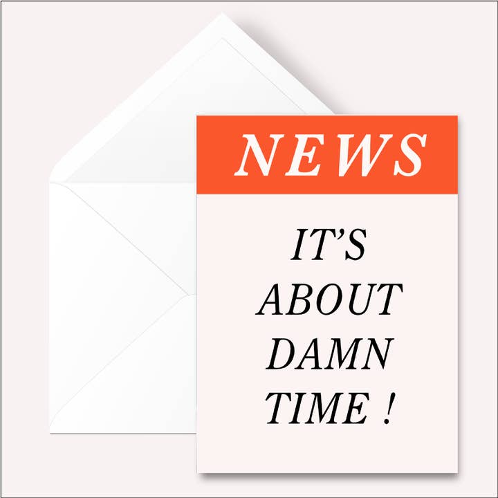 Il est About Time Card pour la vente par Llinella