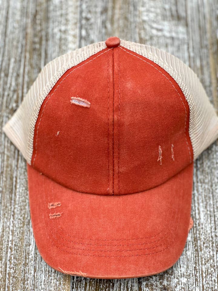 Gorra de camionero «Rust» para venta al por mayor de Harris Girls & Co.