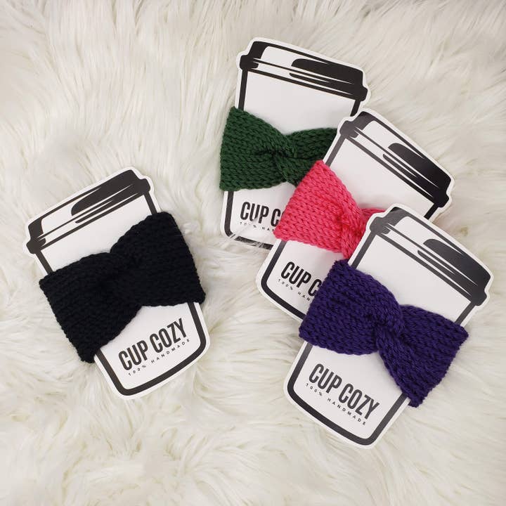 Reusable Cup Cozy for wholesale by Miss Crazy Handmade