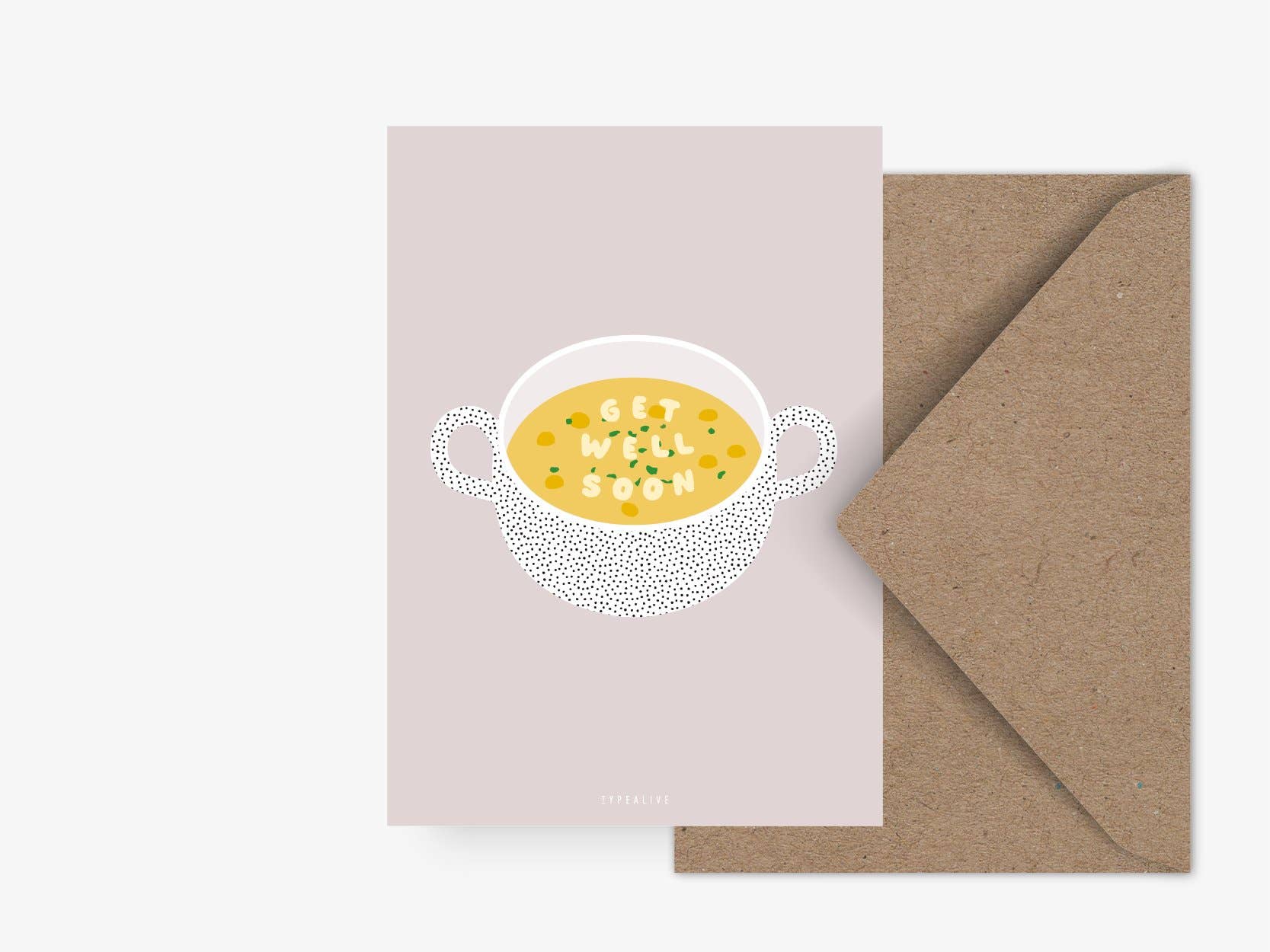 typealive - Wholesale Postcard - Postcard/Get Well Soon0