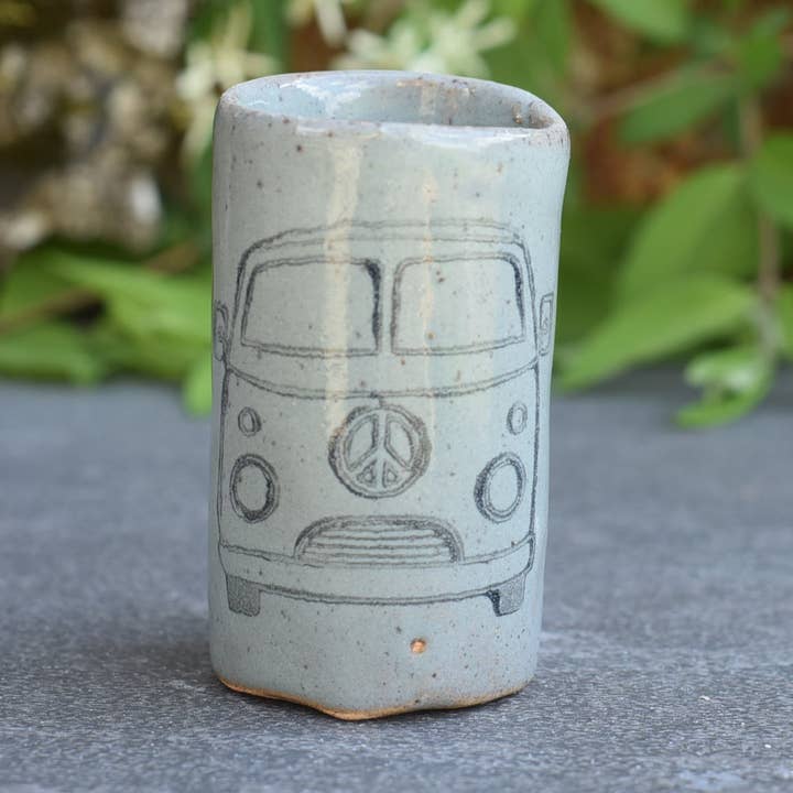Mix Pack of Glazes Tiny Tumblers - VW Bus for wholesale on Faire0