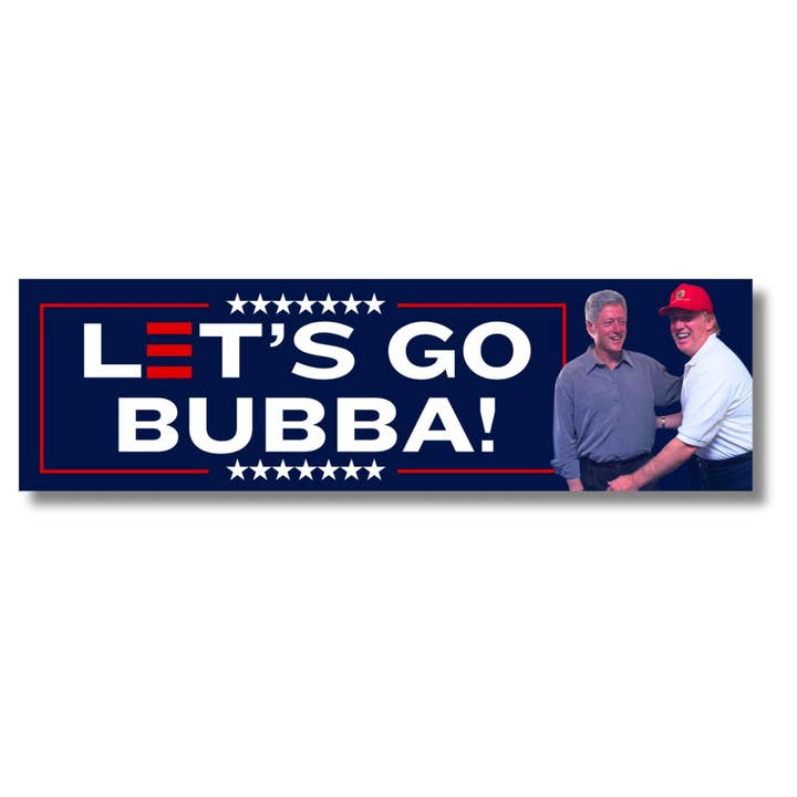 Let’s Go Bubba for wholesale by Frog Mustard Stickers