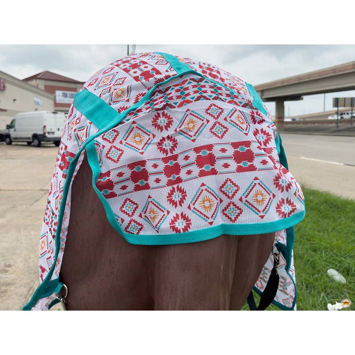 HILASON - Wholesale Horseback Riding Gear - 66 In - 84 In Hilason H. Fly Sheet Uv Protect Mesh Bug Mosquito Summer7