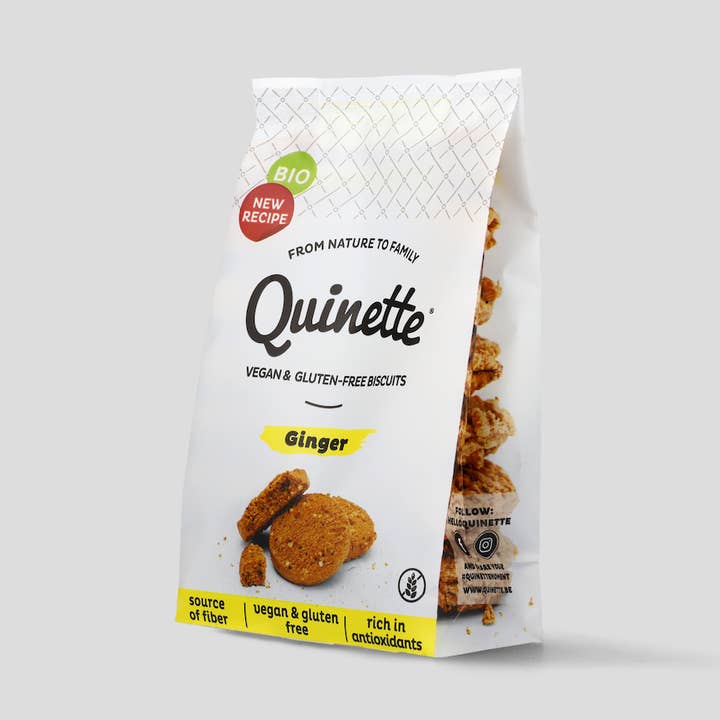Quinette Ginger Biscuits 100 gr for wholesale by Quinette