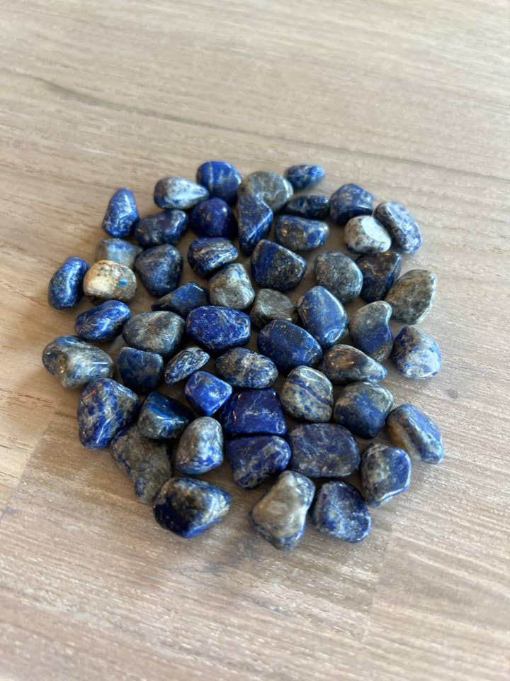 Mini gobelets en lapis lazuli - 4 onces pour la vente par Luna Rae