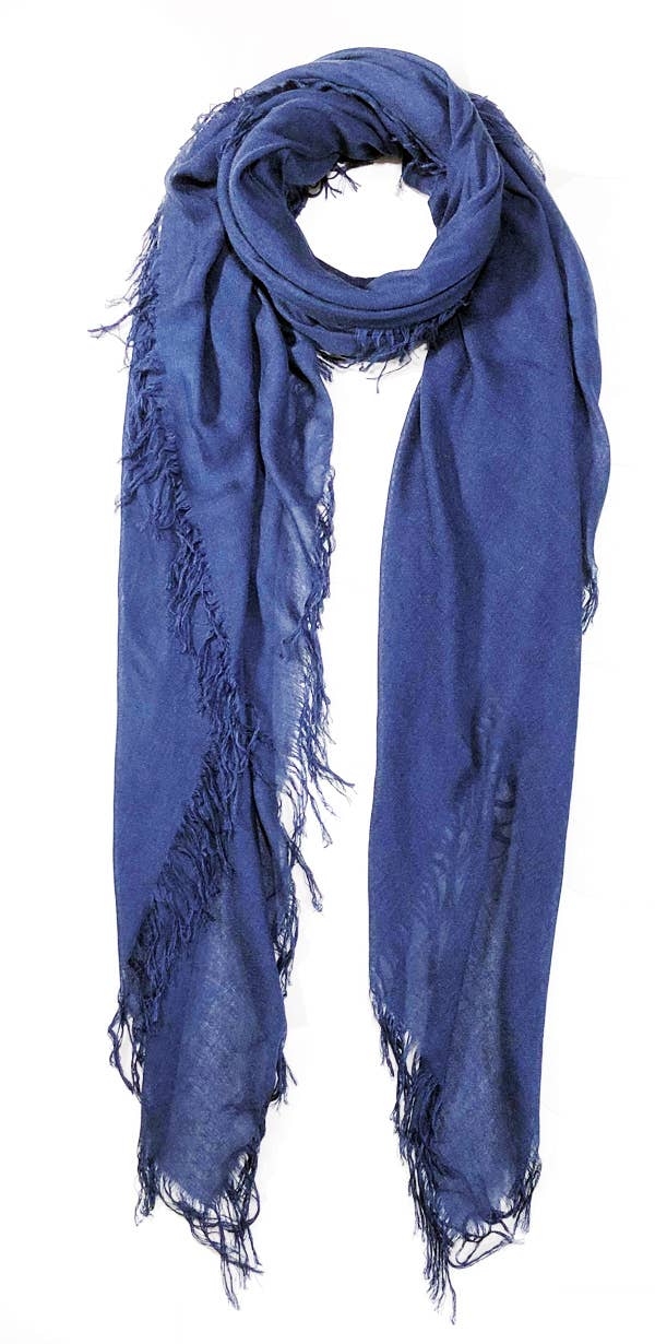 Blue Pacific – Großhandel Schal – Unisex – Kaschmirgemischte einfarbige Schals28