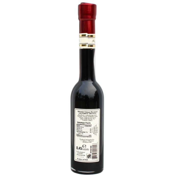 M5 Corporation - Wholesale Vinegar - White Truffle Flavored Balsamic Vinegar - 8.5oz (250ml)