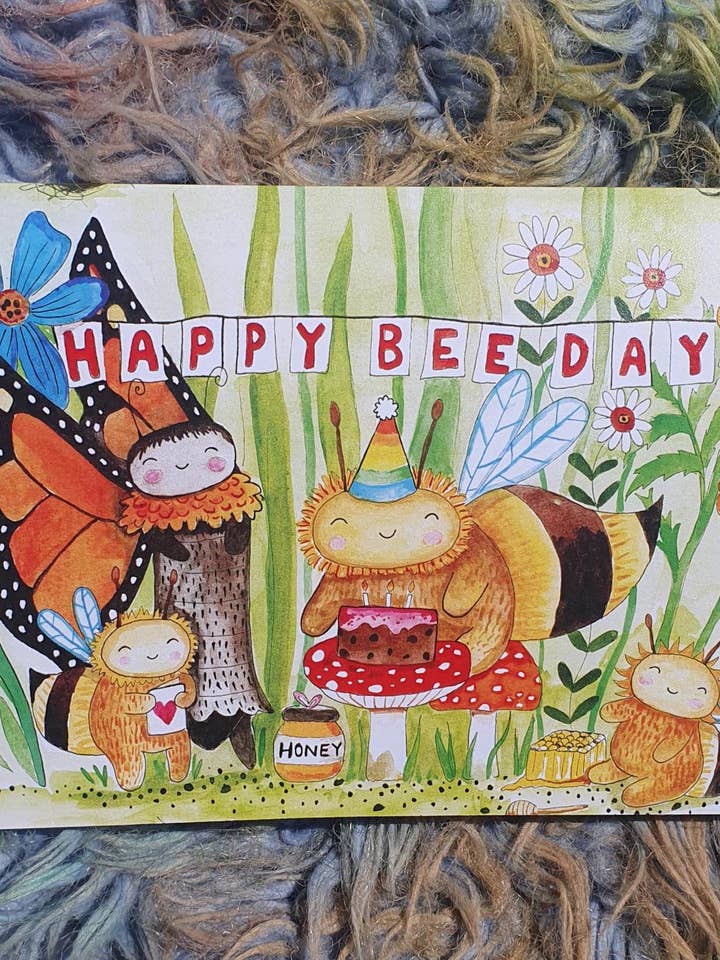 'Happy BeeDay' for wholesale by MOONFACE