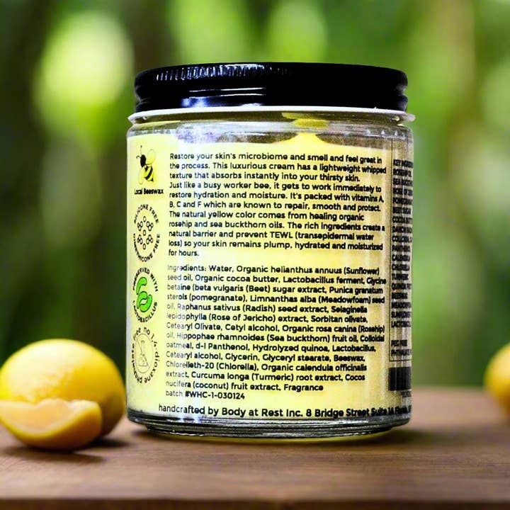 Farmbody Skin Care – Engroshandel Hånd- og kropslotion – Whipped Honey & Botanicals hånd- og kropscreme: Wildflower Honning & Sweet Citron2