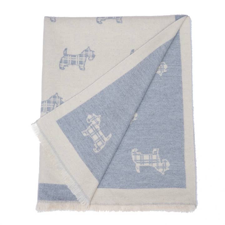 Alba Wholesale – Engroshandel Tørklæde - Dame – Supersoft Tartan Scotty Hundetørklæder