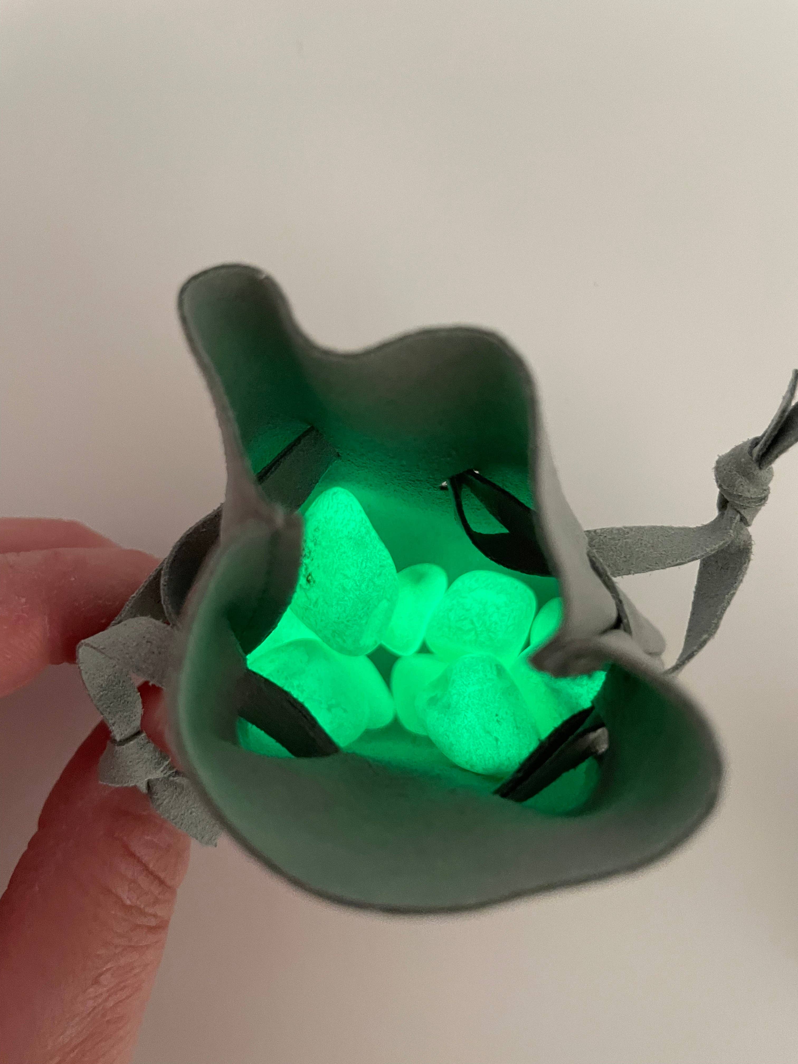 Firefly Adventures LLC - Wholesale Light-Up Toy - Kids & Baby - Super Bright Glow Pebbles - Green1