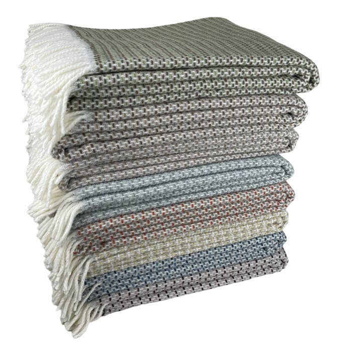 A Soft Idea – wholesale Throw blanket – 311 -MULTI-Grain of Rice Throw 55"x70"4