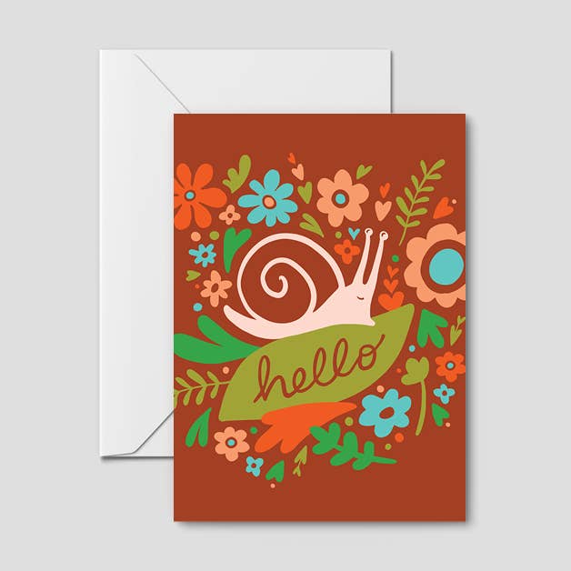 Coffret Snail Mail, tons rouges (8 motifs assortis) pour la vente par Heartfelt Hello