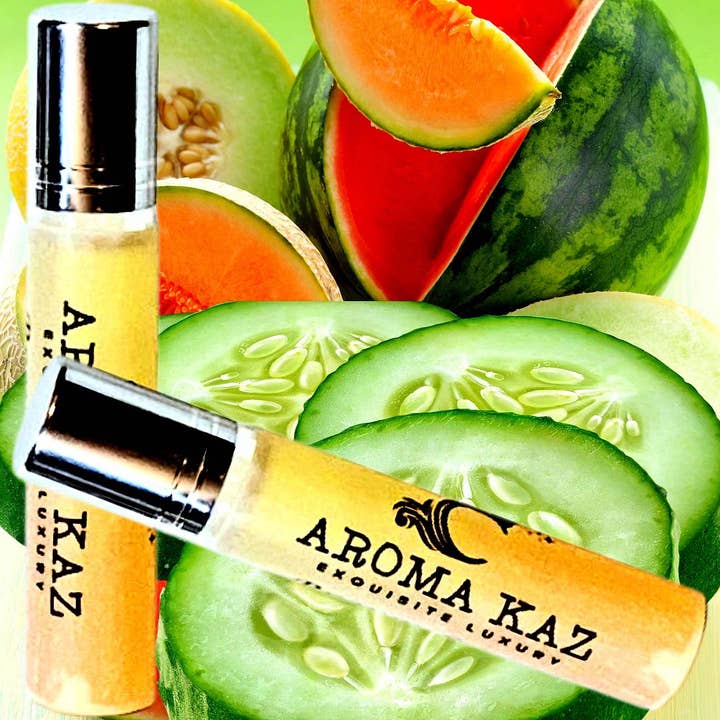 Parfum à bille Huile parfumée Concombre Melon Dew pour la vente par Aroma Kaz