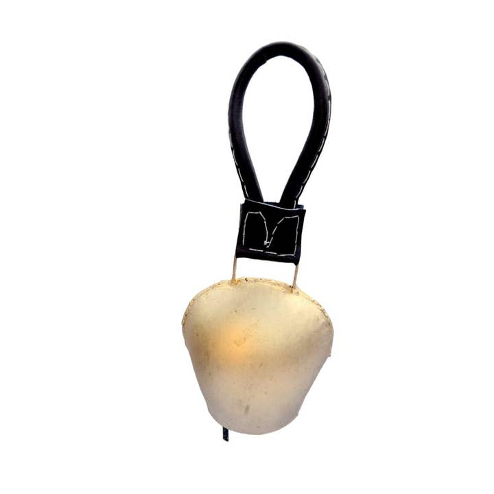 Hanging Brass Cow Bell/ Door Bell for wholesale by Kudrati LLC