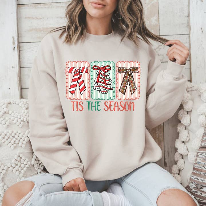 Tis the Season Christmas Shirt Holiday Gingerbread Cheer for wholesale by TheWorldOfMYes