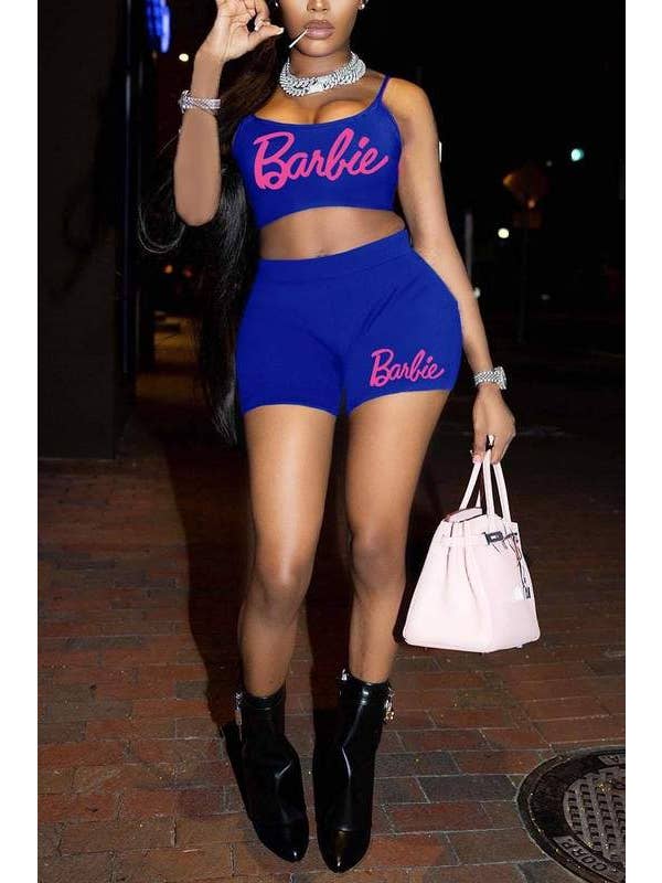 Queen Fashion - Wholesale Top & Skirt Set - Women's - cami top and shorts set11