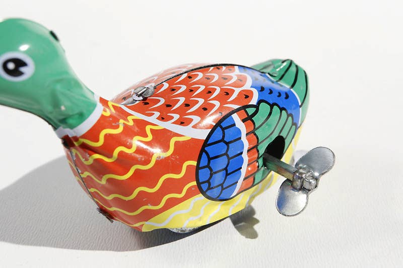 die Blechfabrik e.K. - Wholesale Wind-Up Toy - Kids - Duckling Running Duck Made in China2