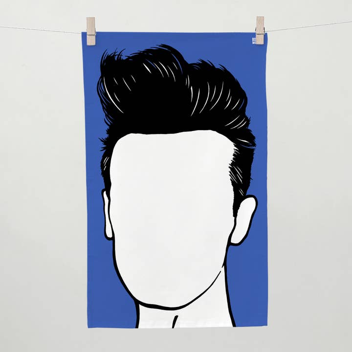 'Morrissey' The Smiths Tea Towel for wholesale by Bold & Noble