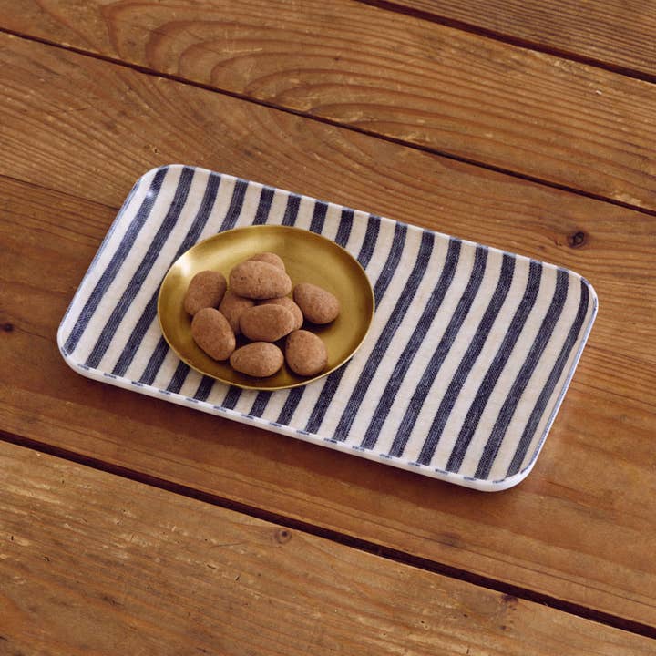 Fog Linen Work - Wholesale Serving Tray - Linen Tray (S) Jasper0