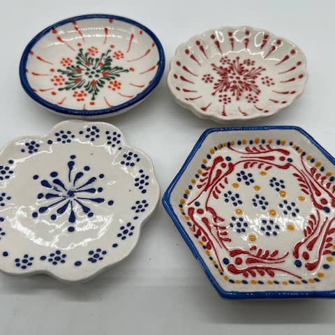 Natto USA - Wholesale Decorative Plate/Dish/Bowl - Ceramic Meze Bowls Set 4