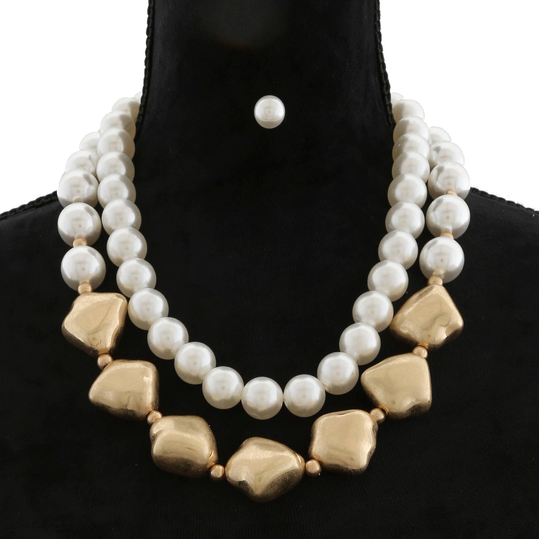 Oblige by G – wholesale Beaded/pearl necklace – Chunky Statement Necklaces ColleJN-30197 JN-11101 JN-10839

1