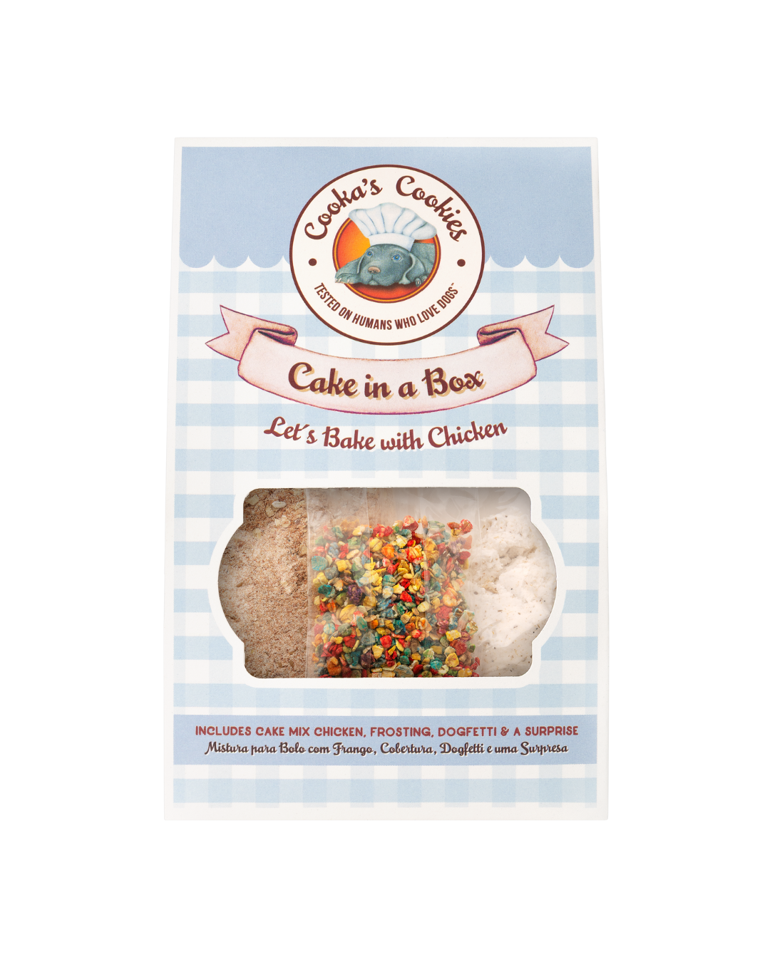 Cooka's Cookies - Wholesale Pet Treats - Dog - Cake in a Box - Chicken or Krill Cake Mix for dogs1
