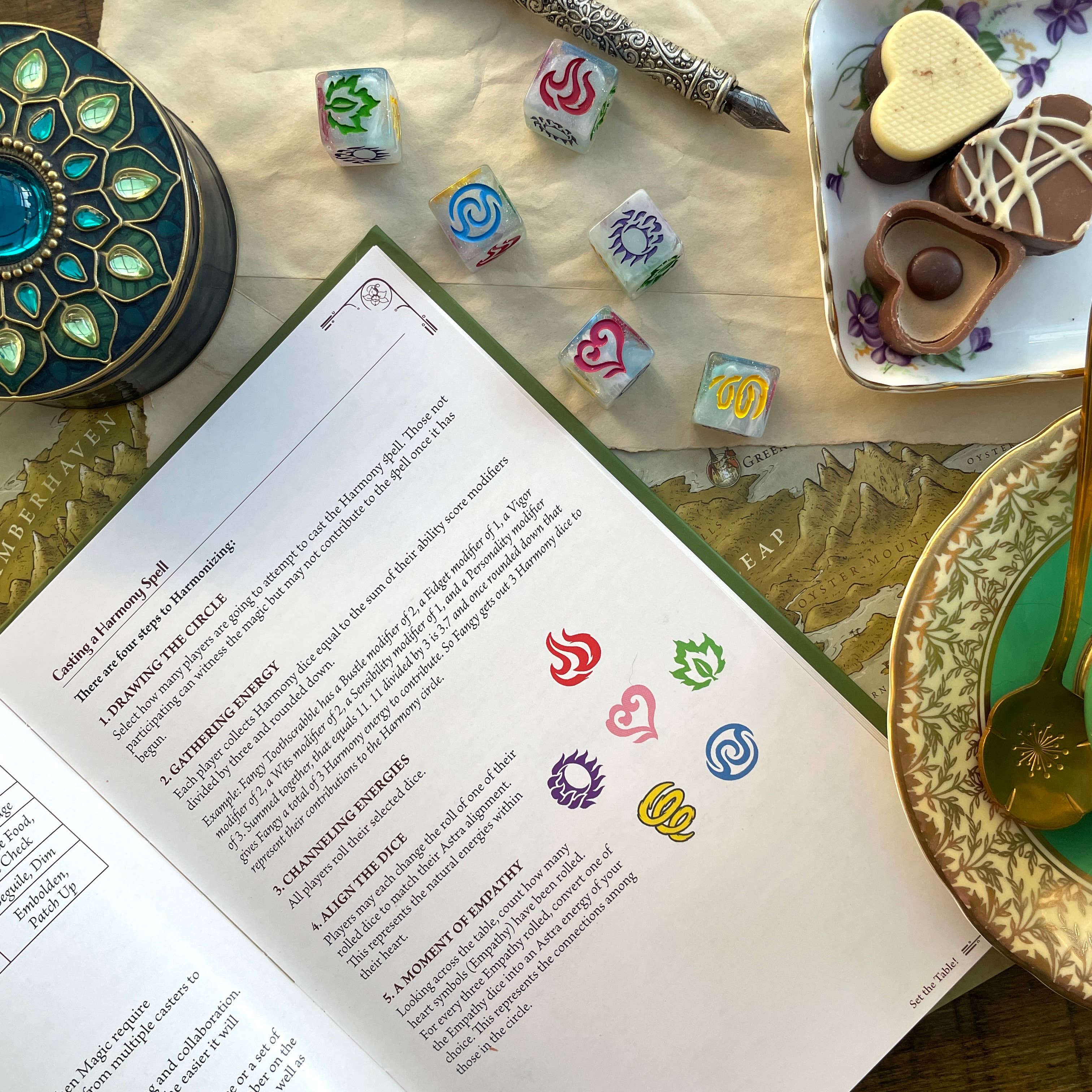 Snowbright Studio - Wholesale Board Game - Teatime Adventures 2E, a cozy mystery RPG2