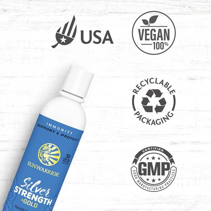 Sunwarrior - Wholesale Oral Supplement/Vitamin - Silver Strength Fulvic Acid & Trace Mineral Supplement
