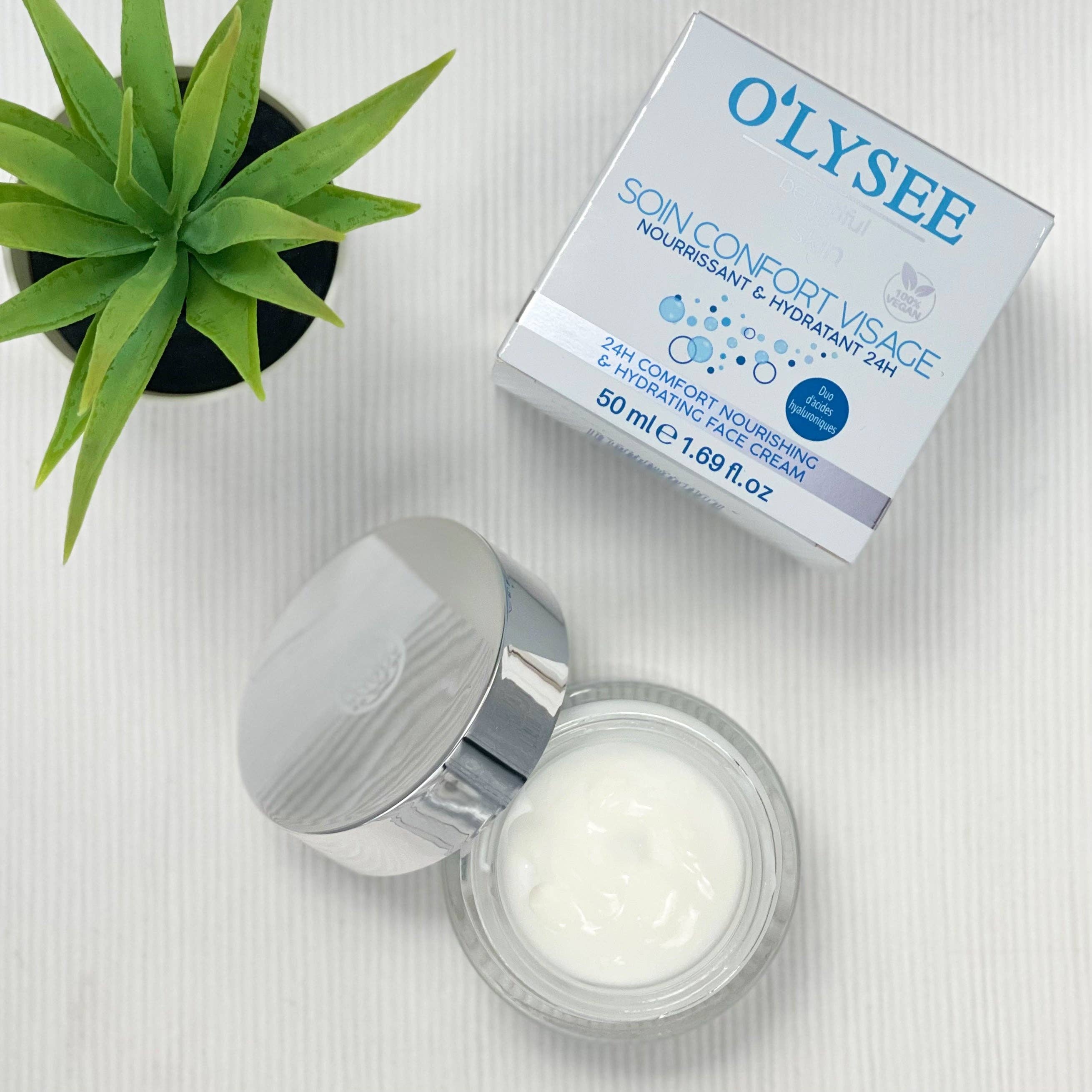 O'lysée – wholesale Facial moisturiser – Hyaluronic acid facial comfort treatment 50ml3