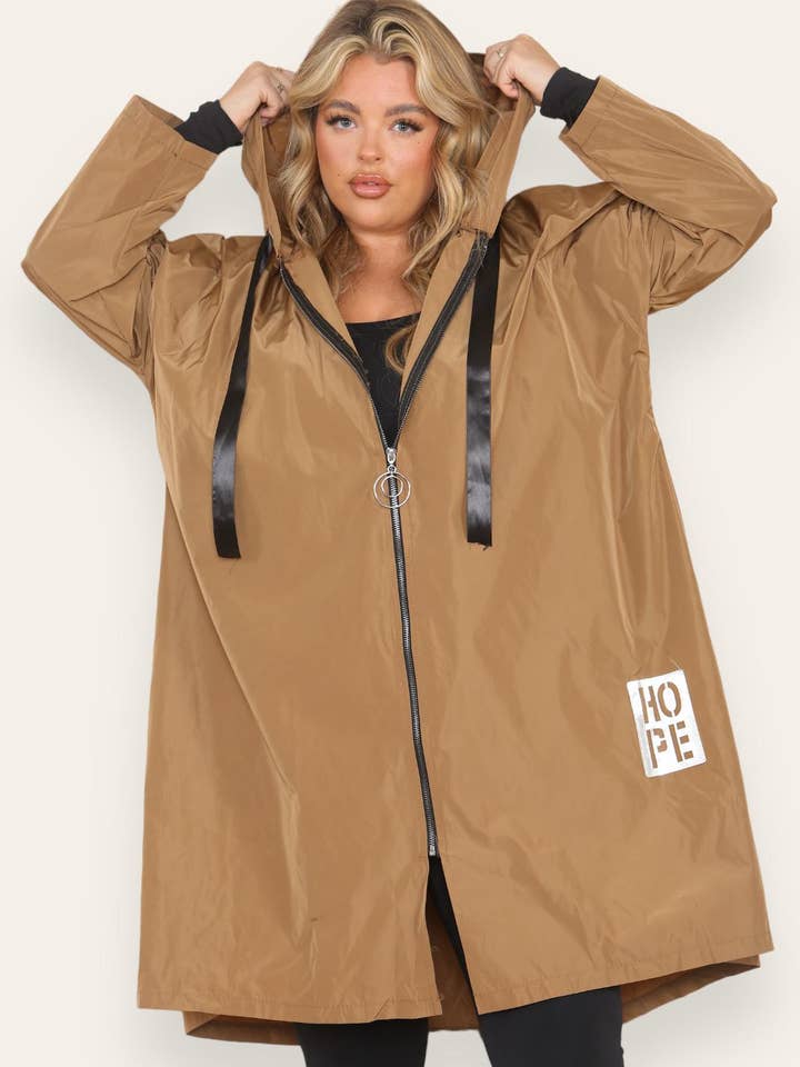 Miss Bold - Wholesale Raincoat - Women's - Oversized Hooded Rain Mac2