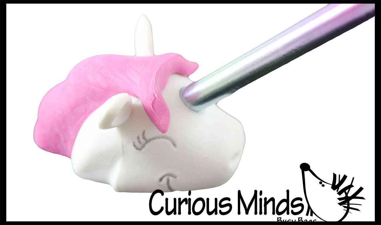 Curious Minds Toys – wholesale Suddgummi – Barn – 1 Unik 3D Unicorn Eraser med Pencil Horn Eraser CUTE1