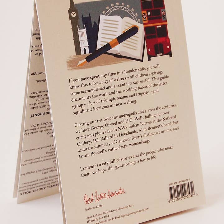 Herb Lester Associates - Wholesale Reizen - Writing London - Literaire kaart en culturele gids3