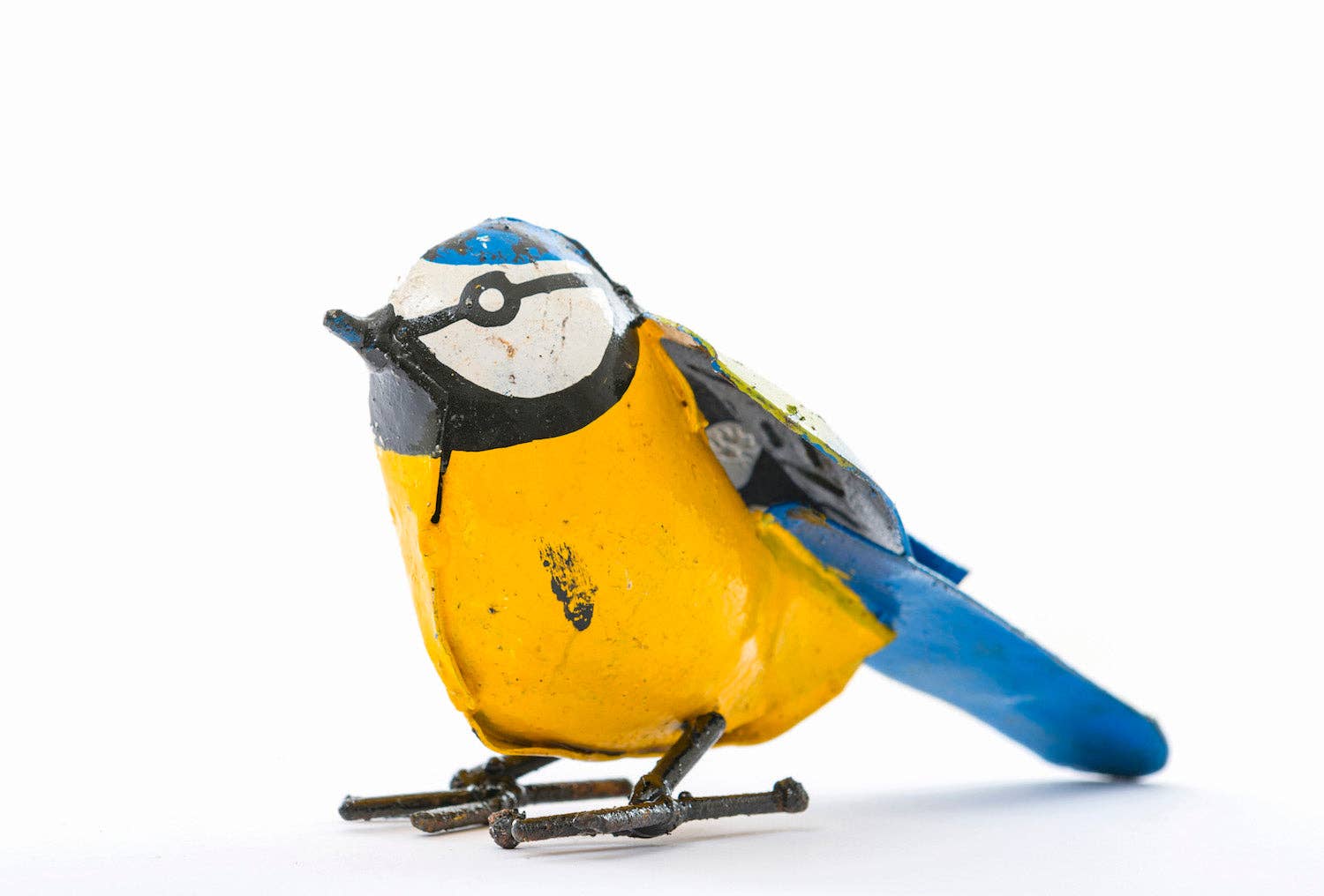 Zimba-Arts - Wholesale Sculpture - Zimba-Arts METAL BLUE TIT MEDIUM0