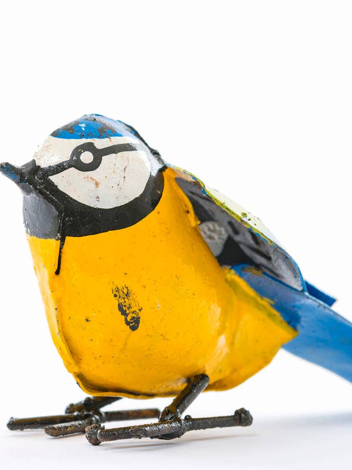 Zimba-Arts METALEN Pimpelmees MEDIUM voor wholesale door Zimba-Arts