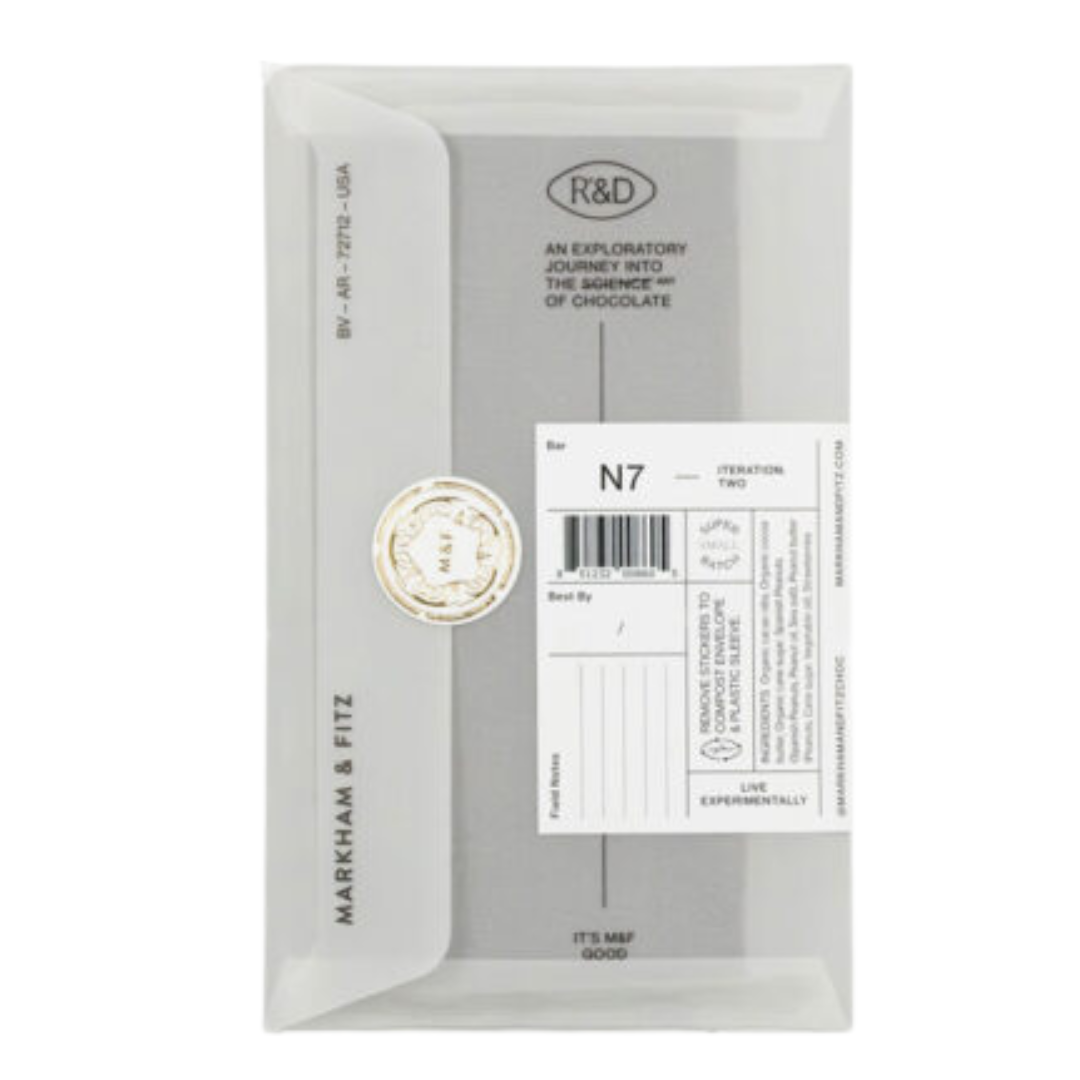 Markham & Fitz Chocolate - Wholesale Chocolate Bar - Peanut Butter & Strawberries Dark Chocolate 2