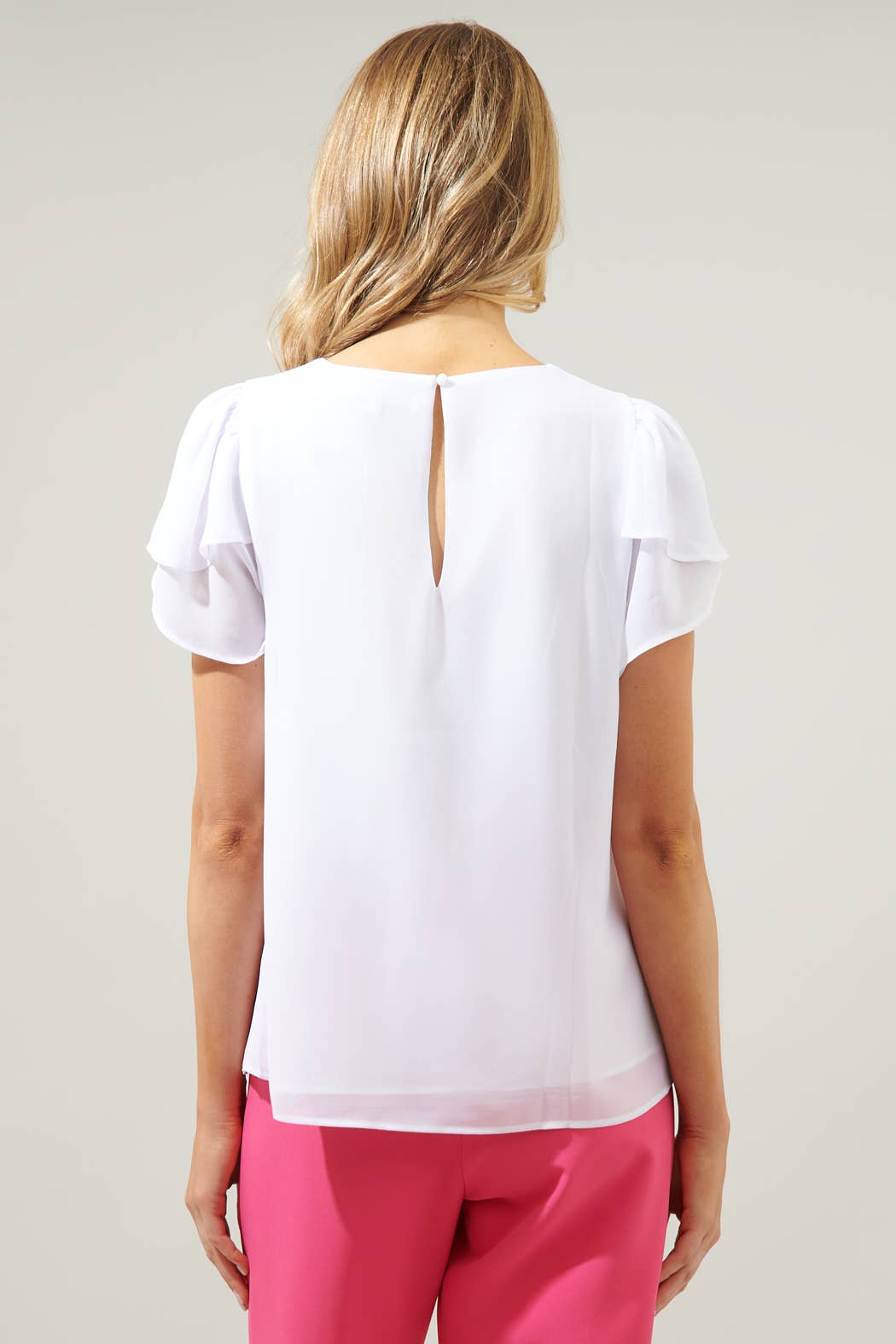 Sugarlips - Vendita all'ingrosso Camicetta - Donna - Blusa Deja in chiffon6