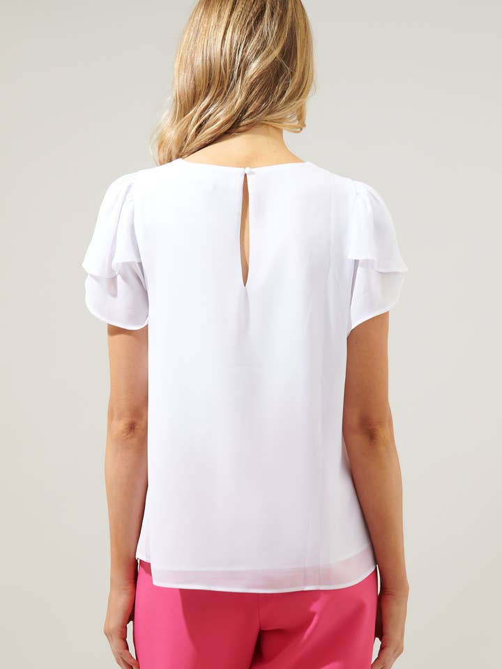 Sugarlips - Wholesale Blouse – Women’s - Deja Chiffon Blouse6