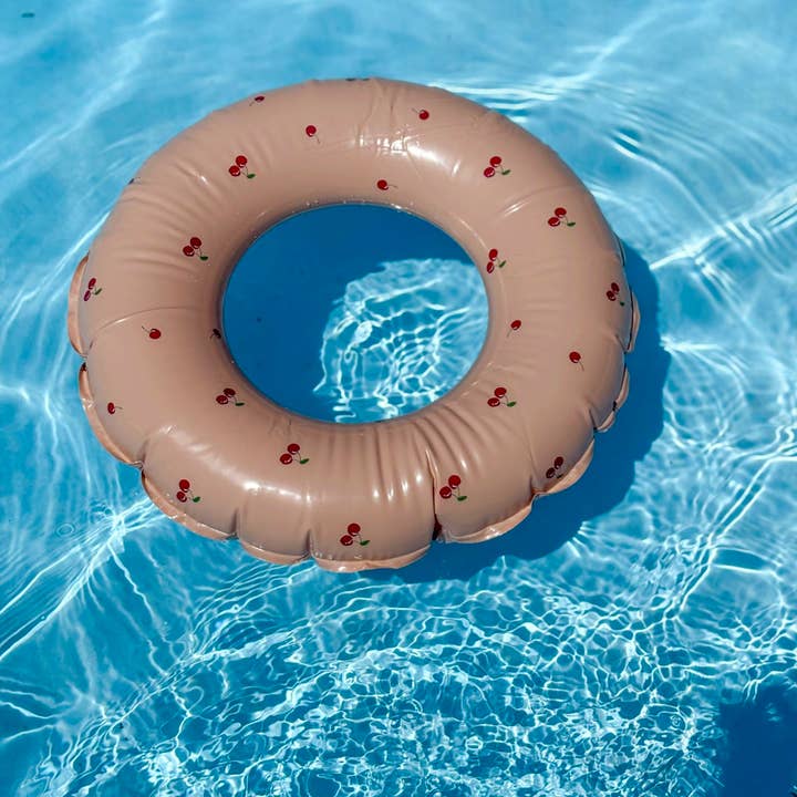 Little Soleil - Venta al por mayor Juguetes de playa/piscina - Niños y bebés - Flotador de Piscina Vintage Cereza 60cm0