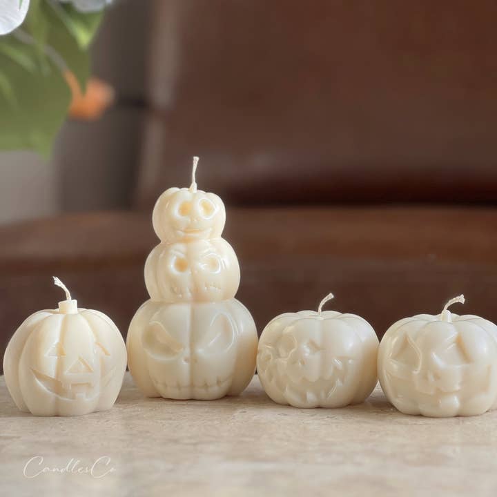 CandlesCo Australia - Wholesale Novelty candle - Halloween Pumpkin Soy Candle0